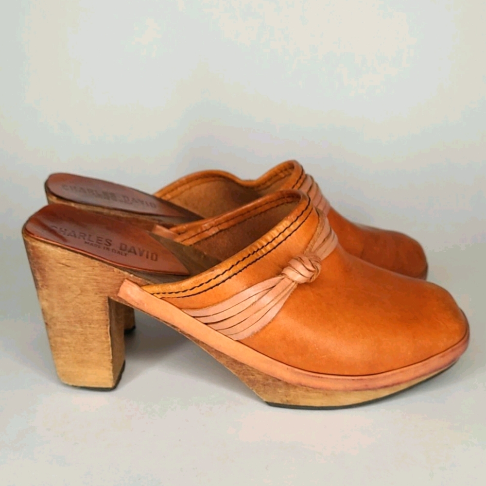 Vintage Charles David Clogs